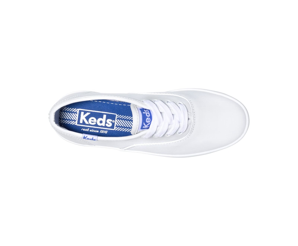 Kids Keds Sneakers - Champion CVO - White - 2143-EFWYB